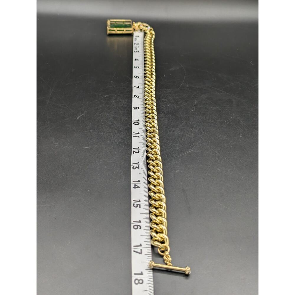 HEIDI DAUS Hot Rocks SET Green Erinite Necklace & Bracelet - Picture 11 of 16